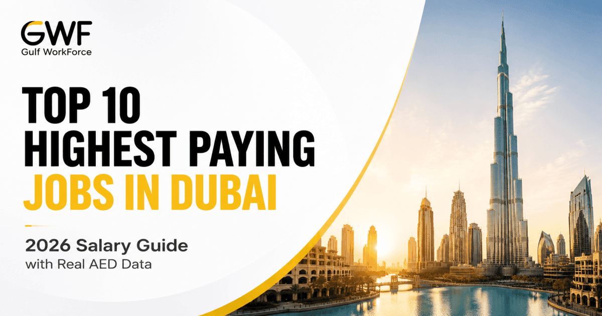 Top 10 Highest Paying Jobs in Dubai in 2026 With Real AED Salary Data
