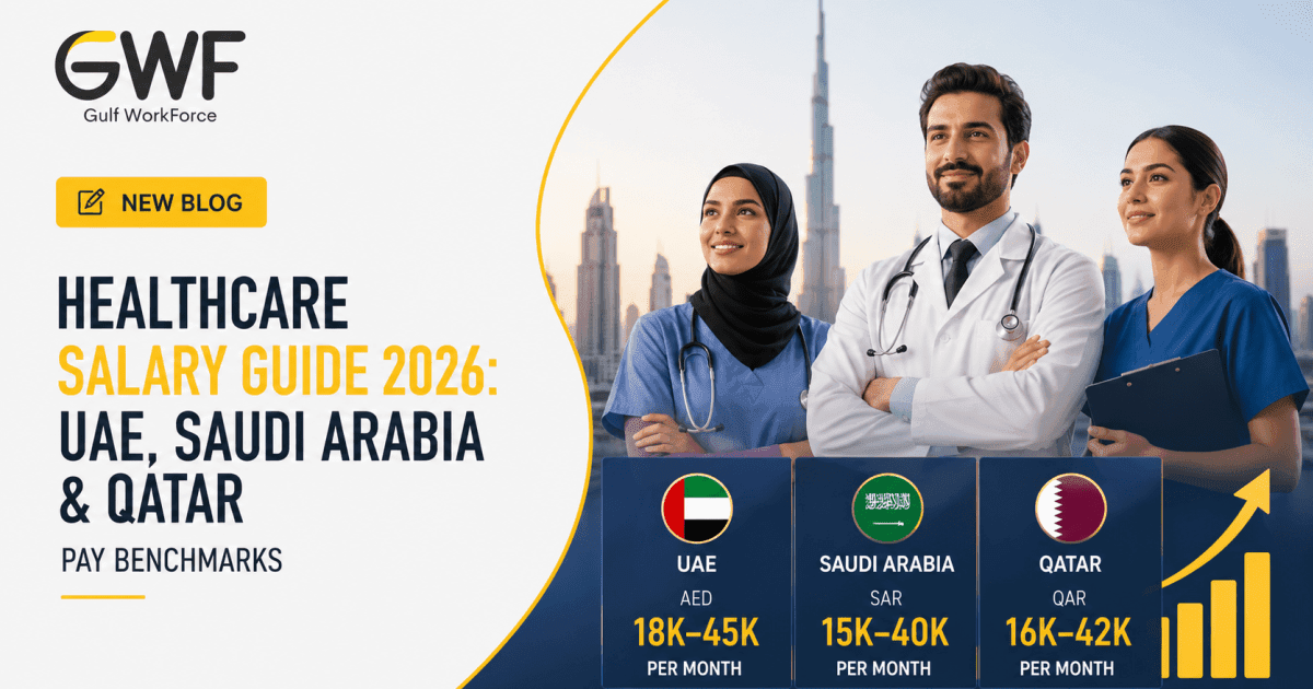 Healthcare Salary Guide 2026: UAE, Saudi Arabia & Qatar Pay Benchmarks