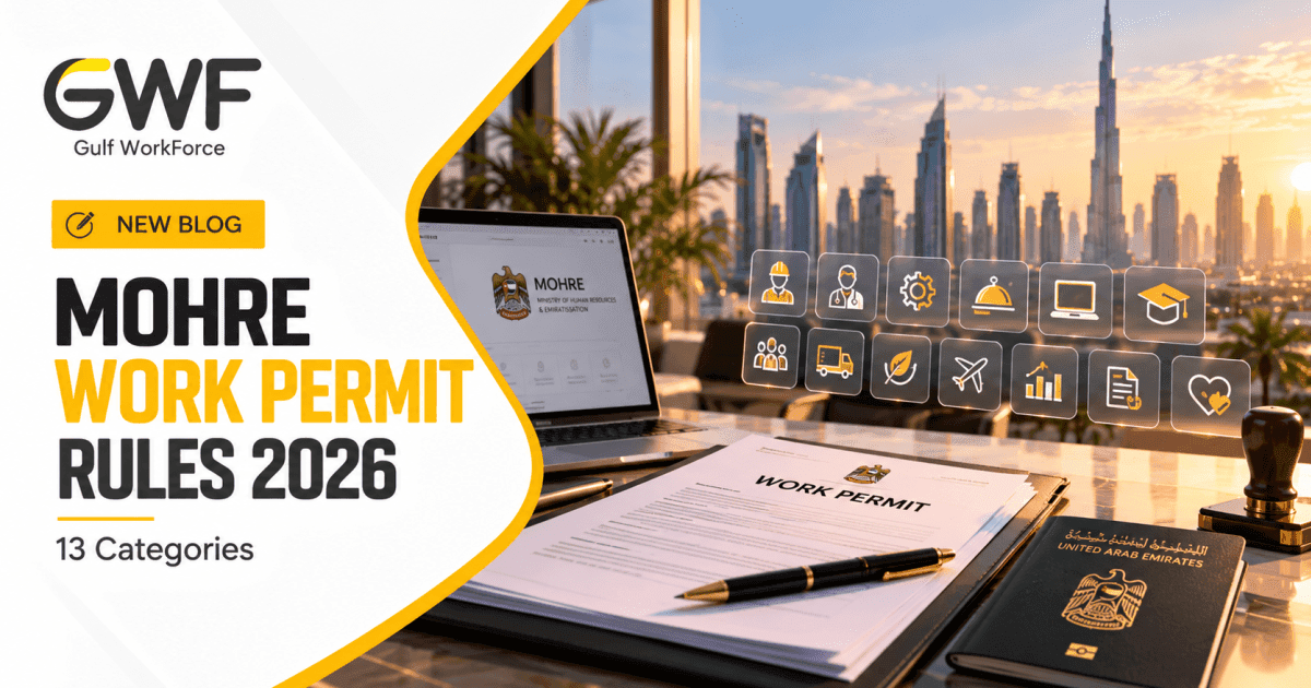 MOHRE Work Permit Rules 2026: A UAE Enterprise Employer's Guide to All 13 Categories